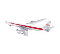 Modèle De Collection Préfabriqué À L'échelle 1:200 De L'avion en Métal Moulé sous Pression TWA Boeing B707-100 N86741 Avion moulé sous Pression