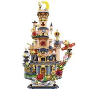 Modèle de construction, 3302 pièces, jeu de construction modulaire, avec lumière