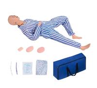 Modèle de corps humain mannequin médical pour l'entraînement, mannequin de soins aux patients masculin et féminin avec 3 modules musculaires, système urinaire pour la pratique pédagogique