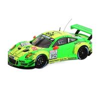 Modèle De Course en Alliage 1/43 pour Porsche 911 GT3 R VLN New North Circuit 2018 Collection Ornement Jouet en Métal Jouets Non RC