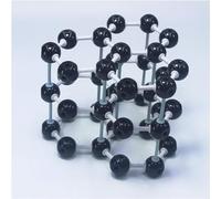 Modèle De Cristal Boule Et Bâton En Graphite, Chimie Réseau