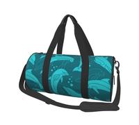 Modèle de Dauphins, Sac de Voyage de Grande capacité, Sac à Main Rond, Sac de Voyage de Sport, fourre-Tout, Sac de Fitness