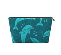 Modèle de Dauphins, Trousse de Maquillage Trousse à cosmétiques Trousse de Toilette de Voyage Portable Pochette de Toilette