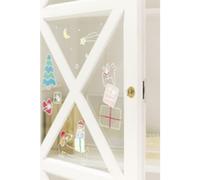 Modèle de décoration pour fenêtres 'COSY WINTER'