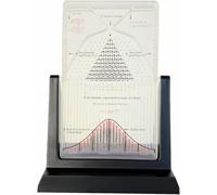 Modèle De Démonstration De Probabilité, Tableau Galton De Bureau Avec Courbe De Bell, Outil D'enseignement De Laboratoire De Physique, Outil D'expérimentation De Loi Statistique Efficace, Pour La Dist
