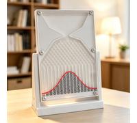 Modèle De Démonstration De Probabilités sur Planche De Galton, Courbe De Gauss (12 X 18 Cm), Outil Expérimental pour Létude des Lois Statistiques De La Distribution Normale, Outil Pédagogique