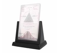 Modèle De Démonstration De Statistiques Probabilistes De Bureau, Outil Expérimental De Distribution Visuelle en Forme De Cloche avec Perles Métalliques, Ornement De Bureau À Vocation Pédagogique