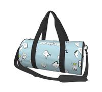 Modèle De Dents Dent Dentaire Dessin Animé, Sac de Voyage de Grande capacité, Sac à Main Rond, Sac de Voyage de Sport, fourre-Tout, Sac de Fitness