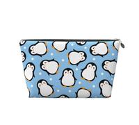Modèle de Dessin animé Mignon de Pingouin, Trousse de Toilette Trousse de Maquillage Sac à cosmétiques Trousse de Toilette de Voyage Portable