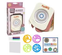 Modèle de dessin de règle de peinture - Règle de peinture sûre, règles géométriques, outil de dessin en, équipement artistique créatif pour, garçons et filles, correspondance des coule