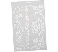 Modèle de Dessin Règle en Plastique réutilisable Pochoir Tableau de Peinture Bricolage décor d'album Creux, n ° 9 Practical