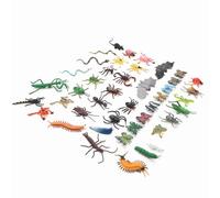 Modèle de Dinosaures 43 Pièces, Ensemble Hautement simulé pour L'éducation des Enfants, Matériau PVC Sûr, Merveilleux Cadeau pour Les Enfants de Plus de 3 Ans (Ensemble Animal Dinosaure 43