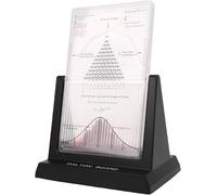 Modèle de distribution de probabilités, dalton pour démonstration statistique, outil d'enseignement de physique de courbe de cloche pour l'école et le laboratoire