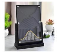 Modèle de Distribution Normale de Planche Galton 12 × 18 cm, Outil de démonstration d'enseignement des statistiques de probabilité, Jouet de Bureau éducatif