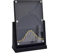 Modèle de Distribution Normale, Planche de Galton 12x18cm en Acrylique, Outil de démonstration des probabilités pour lenseignement de la Physique et lapprentissage des statistiques