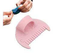 Modèle de doigt à la main - Manuel d'alignement de à la main - Accélération des projets de, outil de jauge d'aiguille de sécurité du pouce pour le matelassage du tissu Arts