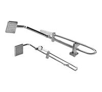 Modèle de Douche de scène Miniature pour Maison poupée, Mini Douche en Alliage, Petites Fournitures Salle Bain, Accessoires Jouets Simulation