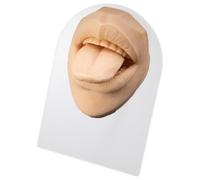 Modèle de fausse bouche en silicone souple - Outil d'entraînement de suture pour affichage des parties du corps humain | Simulation de bouche pour l'entraînement médical | Idéal pour les étudiants et