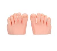 Modèle de faux pied avec design demi-pied mobile en silicone souple pour manucure pour ongles art formation faux modèle