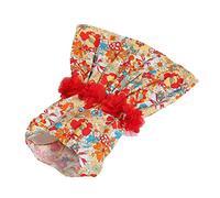 Modèle de Fleurs coloré Chien Elise Sweet Girl Puppy Vêtements pour Petits Chats pour Chats Le Mariage Matière Valentin Polyester (S)