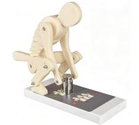 Modèle de flexion du corps de la colonne vertébrale d'haltérophilie, base de modèle de démonstration de levage, entraîneur interactif de la colonne vertébrale lombaire pour l'anatomie biomécanique
