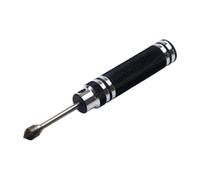 Modèle de foret fraisé, noir | Lime rotative avec poignée en aluminium, outil à main pour petites pièces et travail de trous