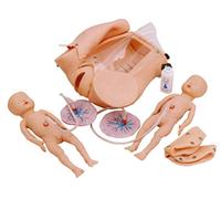 Modèle de Formation aux compétences complètes pour l'accouchement de Jumeaux Position fœtale féminine Accouchement Dysto
