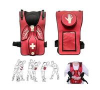 Modèle de formation aux premiers secours Heimlich, adapté accessoires d'enseignement des for les élèves 5 à 12 ans, rouge(Red)