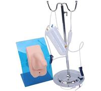 Modèle de formation de cathéter urinaire, modèle anatomique génital masculin/féminin for la pratique du cathétérisme urinaire, modèle d'étude for l'enseignement des soins de base(Male)