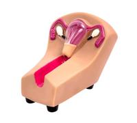 Modèle de formation grandeur nature avec coupe transversale de l'utérus : outil de démonstration anatomique de la contraception féminine Modèle d'organe(1 Piece)