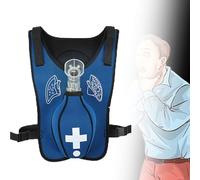 Modèle de formation pratique Heimlich for infirmières et étudiants, accessoires d'enseignement des premiers secours, éducation, rouge(Blue)