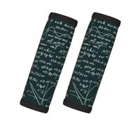 Modèle de formules mathématiques manuscrites, Lot de 2 protections pour poignées de valise, housses de poignée souples et confortables, étiquette à bagages