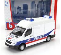 MODÈLE DE FOURGON STATIQUE BURAGO MERCEDES SPRINTER POLICE NATIONALE 2019 1/50