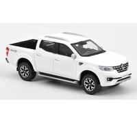 MODÈLE DE FOURGON STATIQUE DIECAST NOREV RENAULT ALASKAN 2017 BLANC ÉCHELLE 1:43