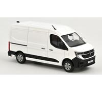 MODÈLE DE FOURGON STATIQUE NOREV RENAULT MASTER E-TECH ELECTRIC 2024 BLANC 1:43