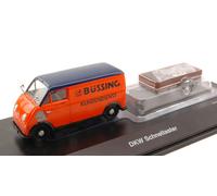 MODÈLE DE FOURGON STATIQUE SCHUCO DKW KNELLASTER BUS MODÉLISME ÉCHELLE 1:43