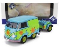 MODÈLE DE FOURGON STATIQUE SOLIDE VOLKSWAGEN T1 VAN KOOL COMBI GHOSTHUNTERS 1:18