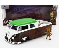 MODÈLE DE FOURGON STATIQUE VOLKSWAGEN T1 DOUBLE PICK-UP 1963 GROOT FIGURE 1/24