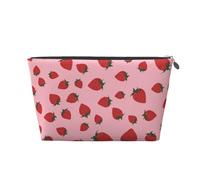 Modèle De Fruits Aux Fraises, Trousse de Toilette Trousse de Maquillage Sac à cosmétiques Trousse de Toilette de Voyage Portable