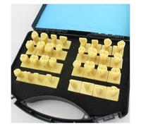 Modèle de guide dentaire sculpté agrandi 3X avec couronne, demi-racine et pilier, modèle d'anatomie en forme de dent, outil d'enseignement dentaire