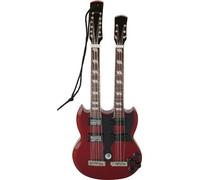 Modèle de guitare électrique miniature réaliste ornementation en bois délicat pour Noël fête d'anniversaire type 11