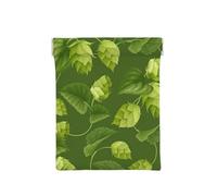 Modèle De Houblon Et De Feuilles Vertes, Sac de Rangement pour Femmes, Portefeuille supérieur à Presser, Petit Porte-Monnaie, Pochette de Changement