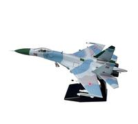 Modèle De Jouet d'avion Militaire en Métal, Échelle 1/100, pour Avion De Chasse Soviétique Su27 Sukhoi Su-27 Flanker