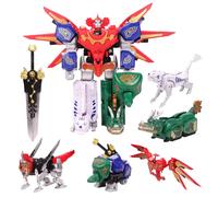 Modèle de jouet Megazords, reproduction du dragon vert, 5-en-1 Divine Beast Star Armor King Pegasus, robot multi-transformable assemblé 3804