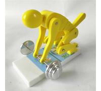 Modèle De Levage Correct Du Corps Humain, Modèle De Démonstration Des Forces Exercées Sur La Colonne Vertébrale Lors De L'haltérophilie, Outil Pédagogique For La Correction De La(Yellow)