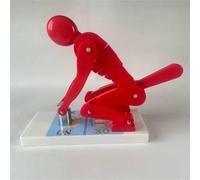 Modèle De Levage Correcteur For Le Corps Humain, Modèle De Protection De La Colonne Lombaire, Posture Correcte Et Protection De La Colonne Lombaire For Le Fitness Et L'entraînement(Red)