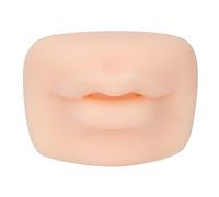 Modèle de lèvres en silicone en choux 3D Modèle de pratique de perçage des lèvres réalistes semi-permanentes Soft Micoblading, SILICONE SILICONE SILICON