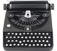 Modèle de machine à écrire antique noir rétro -Manuel portable vintage -Ornements de décoration d'accessoires pour la maison