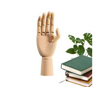 Modèle de main de - Mannequin de vitrine en bois - Articulations - Modèle de mannequin d'artiste pour le dessin - Mannequin de vitrine - Mannequin féminin mobile - H, 1 montre S, Siehe Beschreibung
