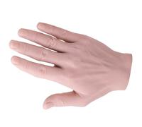 Modèle de main en silicone réaliste pour homme - Modèle de main souple - Taille réelle - Fausse peau tatouée - Pour la pratique du tatouage